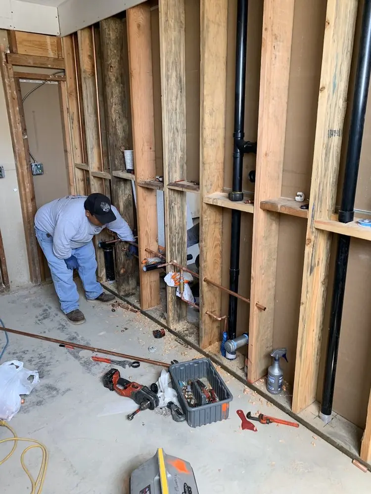 Commercial rough-in plumbing for Water Heater Replacement in Marcus Hook